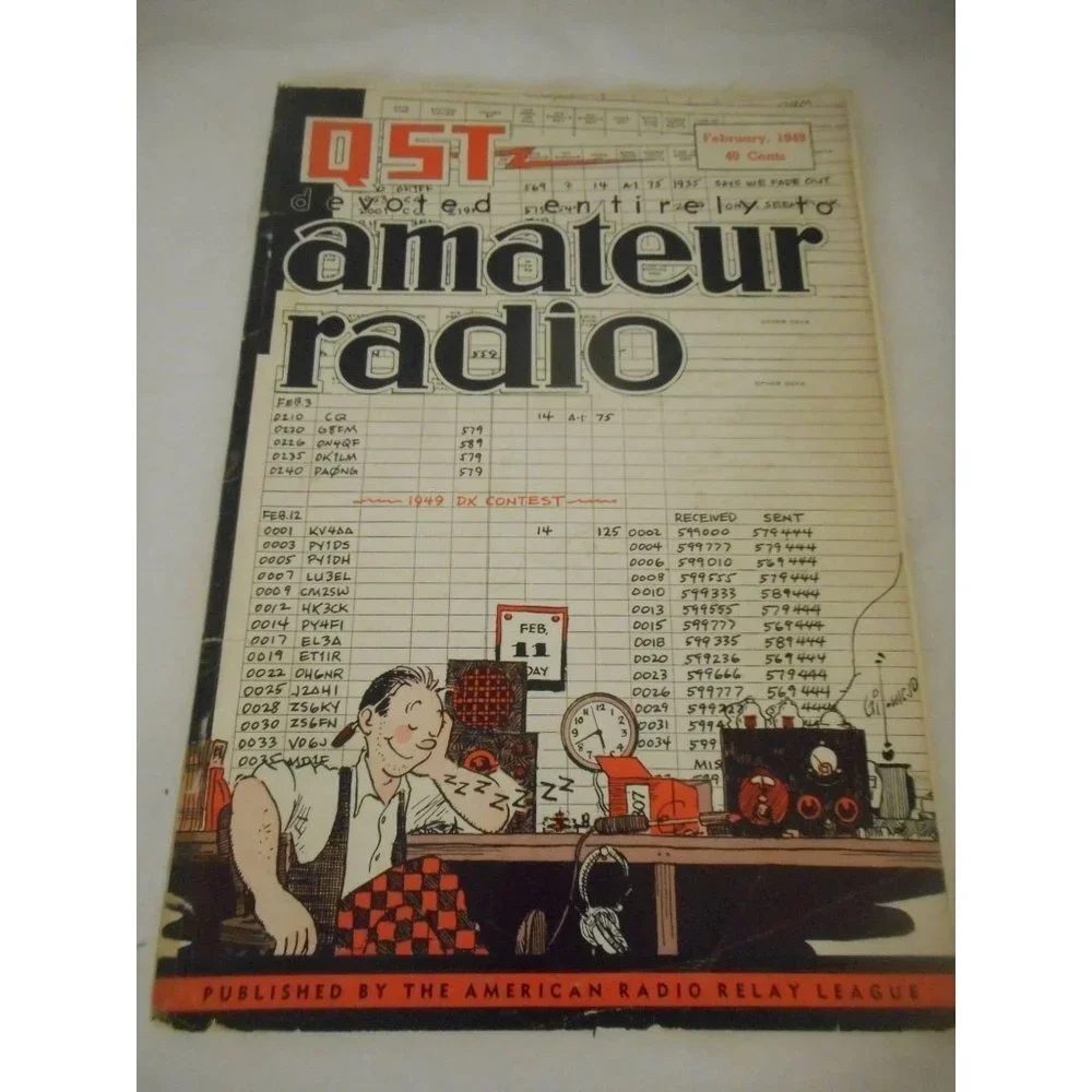 Lot 4 Vintage QST Magazine devoted entirely to amateur radio 1949 1960s Ads - Picture 7 of 10
